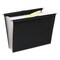 Wilson Jones Slide-Bar Expanding Pocket File Letter Size 12 Dividers Black